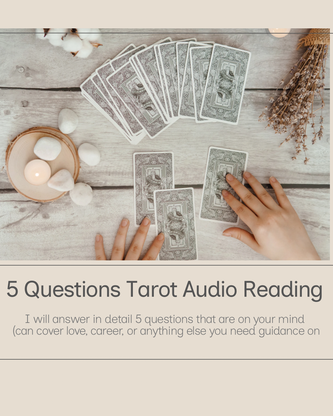 5 Questions Tarot Audio Reading